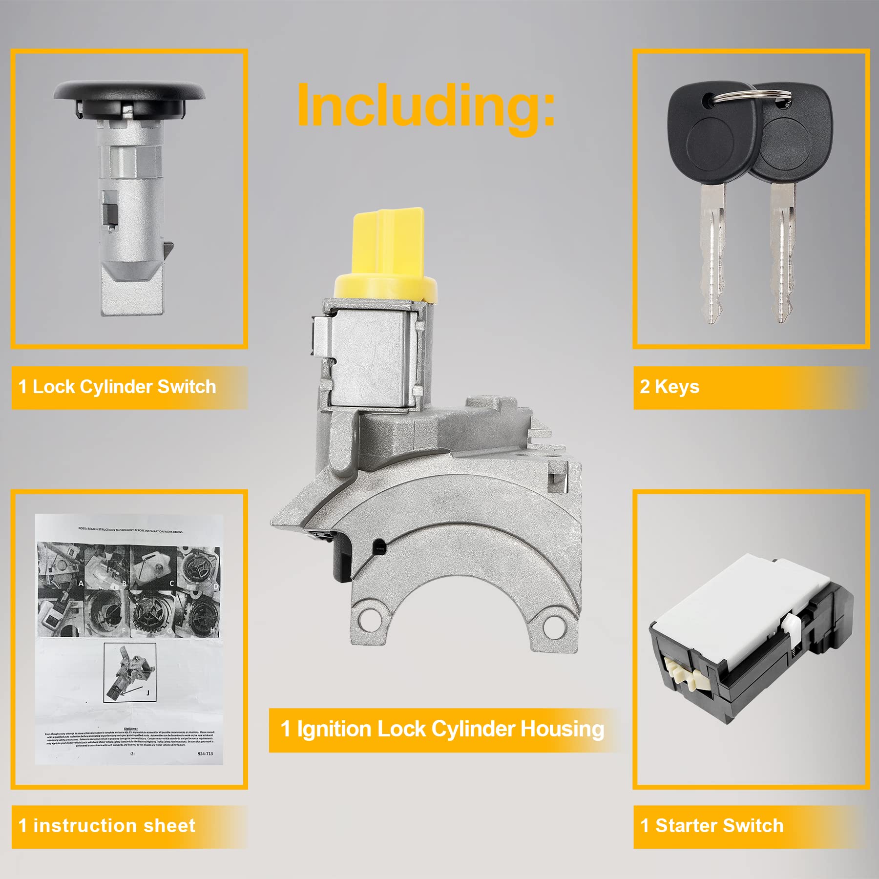 Misakomo installed in vehicle ignition showing restored key rotation and improved usability