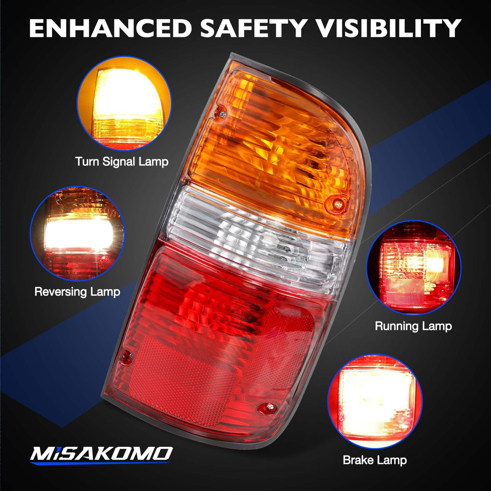 Misakomo rear housing view showing sealed ABS construction and moisture protection