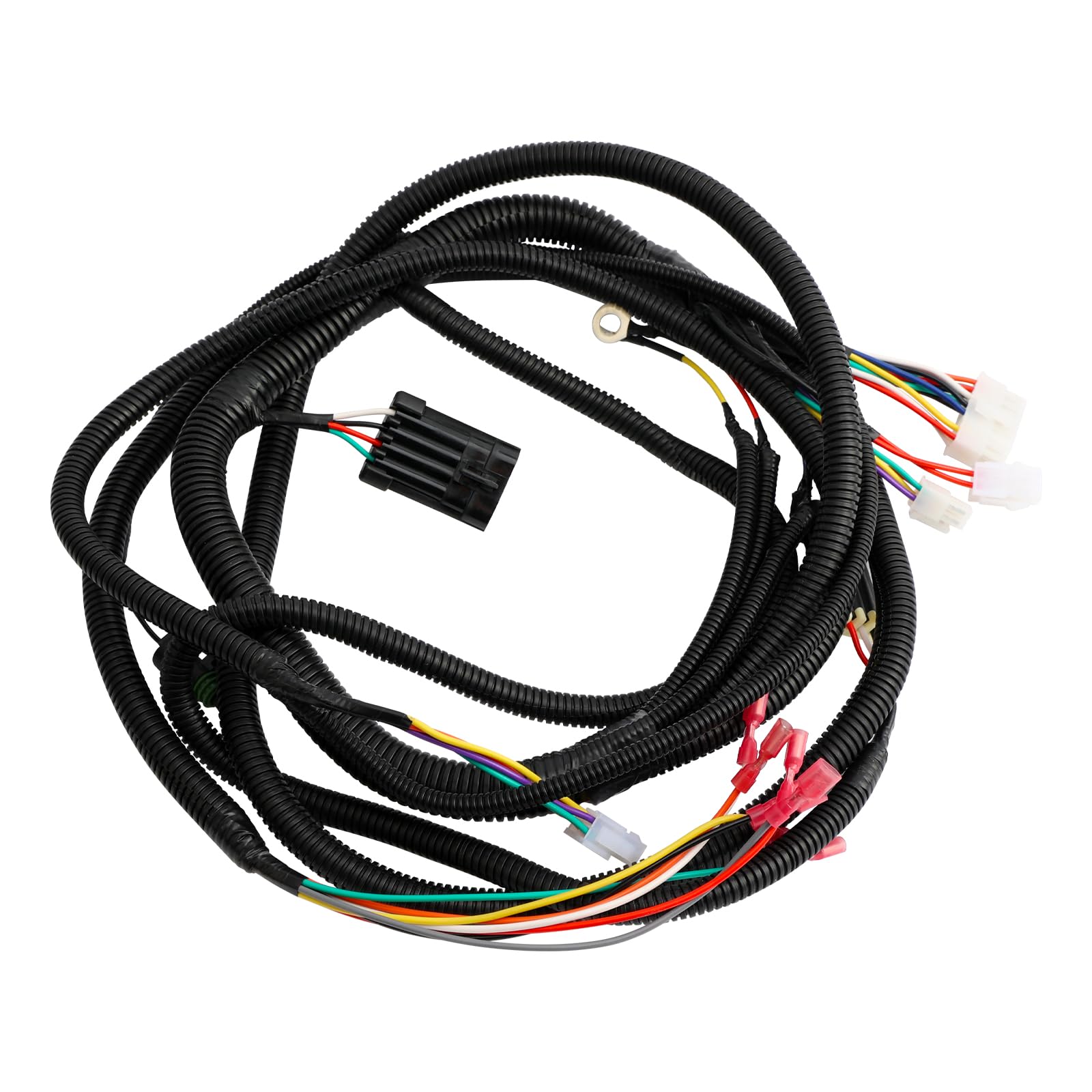 Misakomo harness connected to aftermarket controller showing upgrade readiness