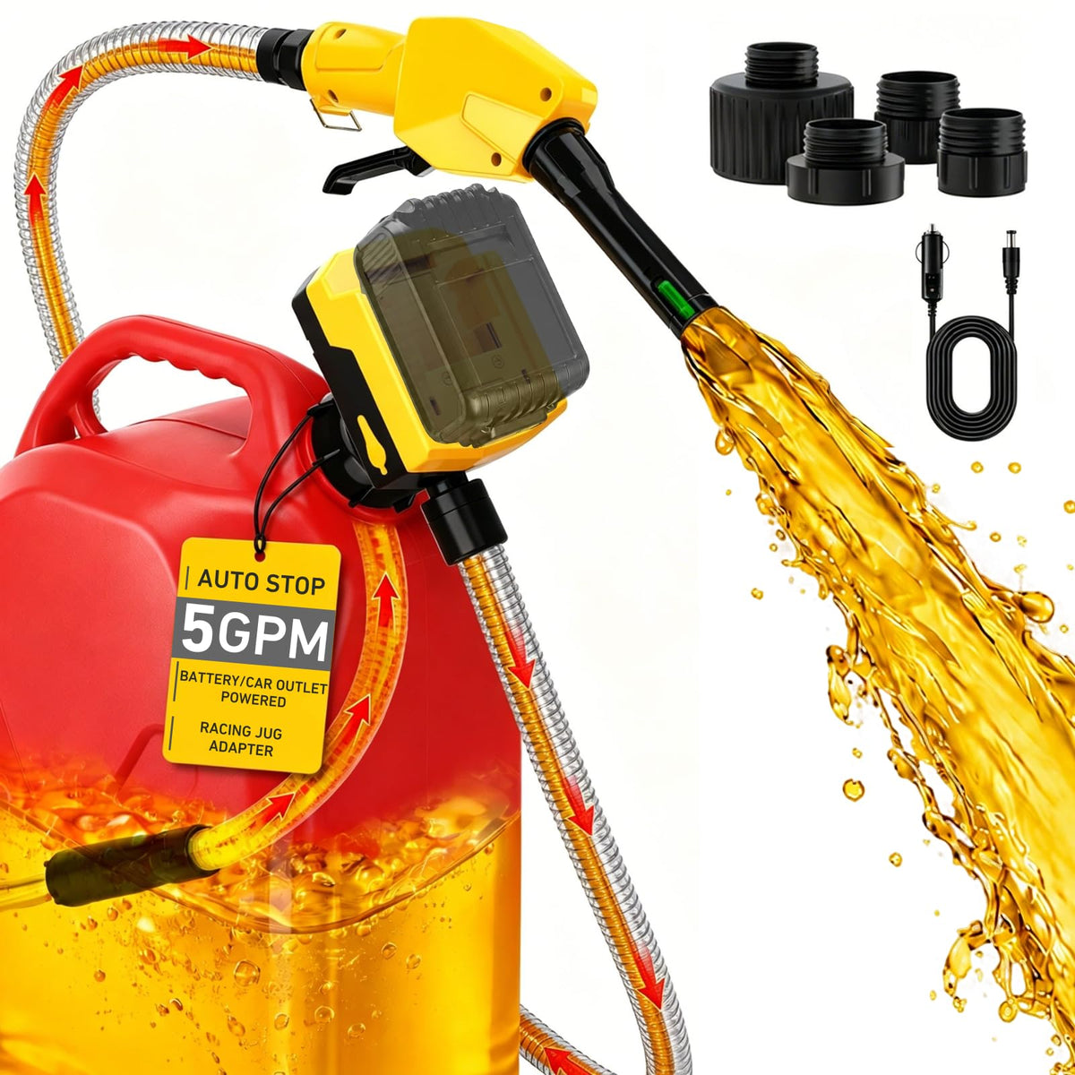 MISFANS pump front angle showing compact design and portability benefit