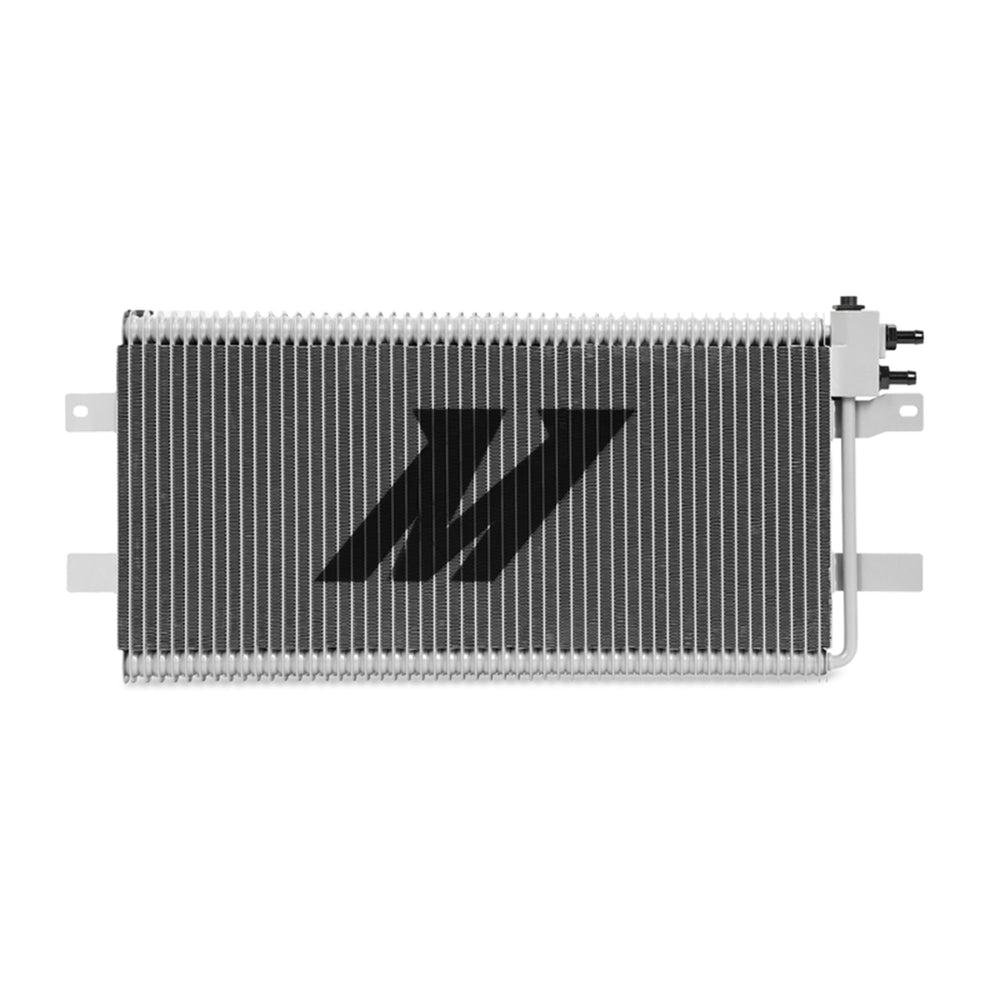 Mishimoto front view installed cooler showing clean fit and improved cooling
