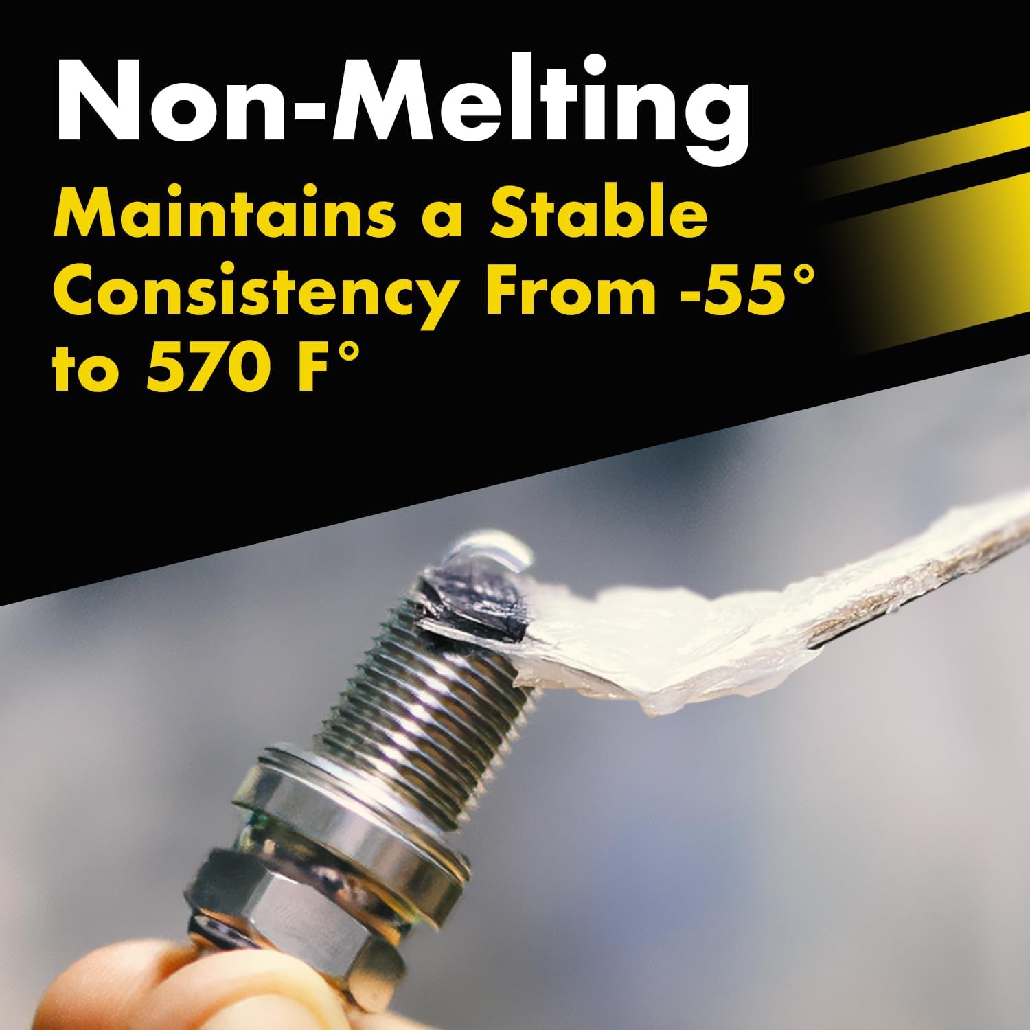 Mission Automotive lubricating a brake caliper pin, reduces sticking and wear