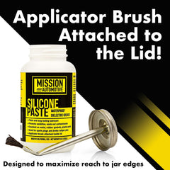 Mission Automotive being applied to a spark plug boot, helps prevent moisture intrusion