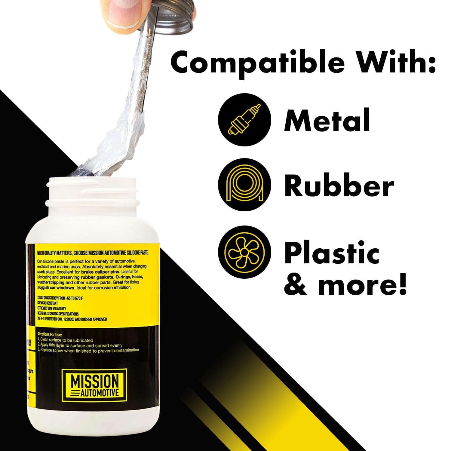 Mission Automotive protecting a trailer electrical plug, prevents corrosion in wet conditions