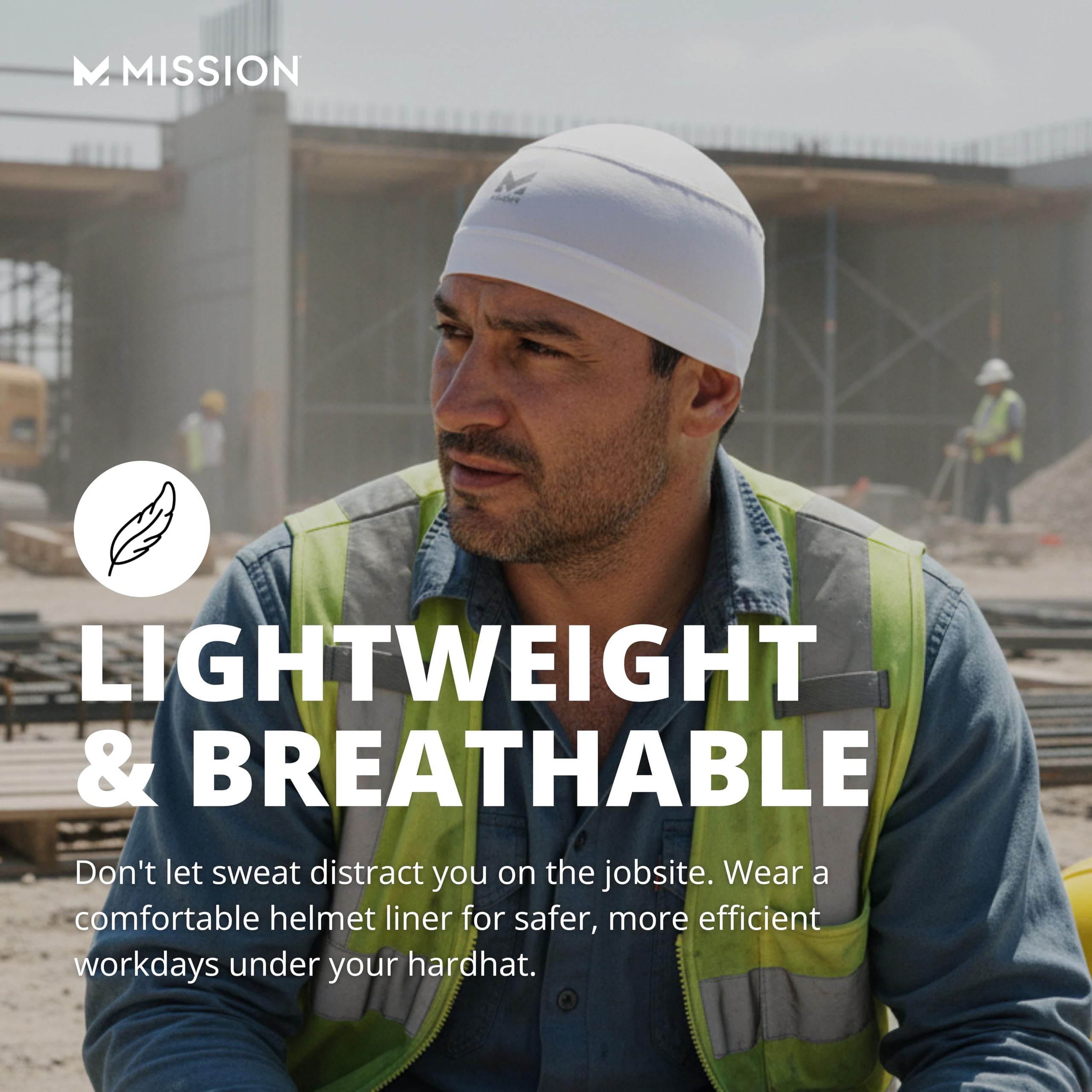 MISSION folded liner in a pocket showing compact portability and on-the-go readiness