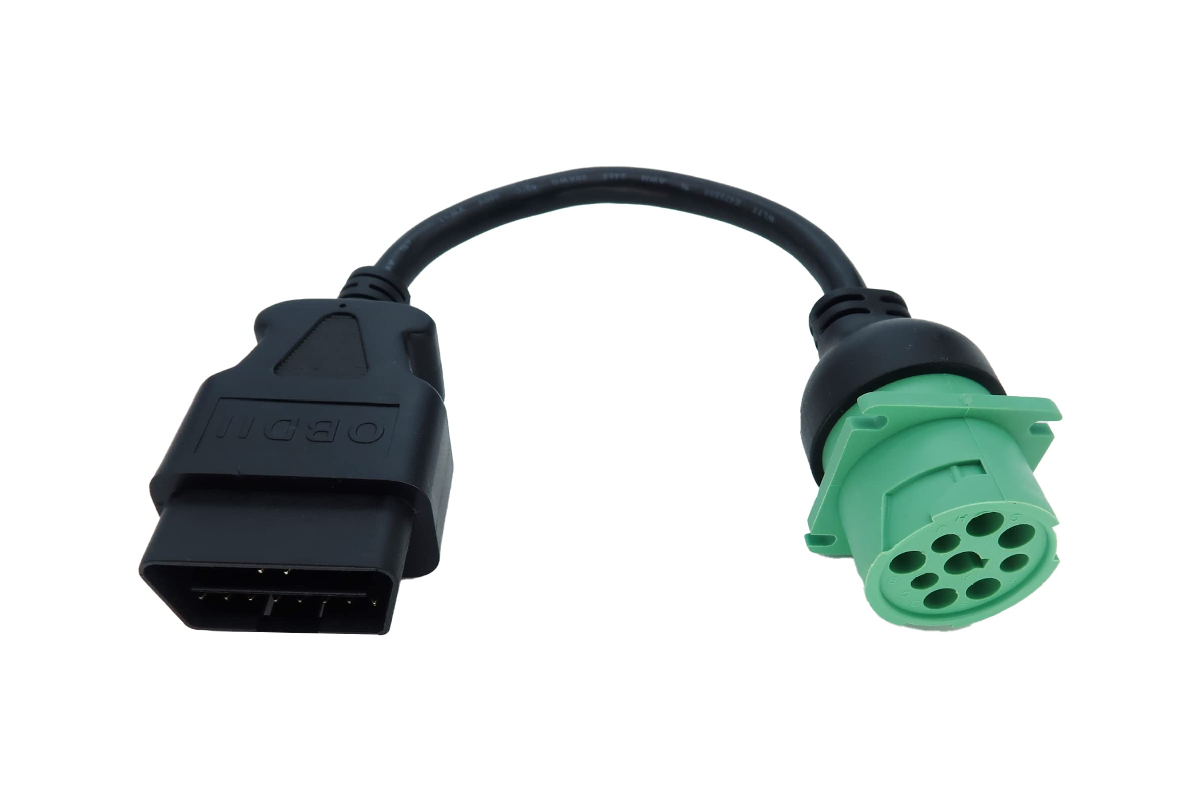 MITOB adapter connected to truck diagnostic port for quick testing