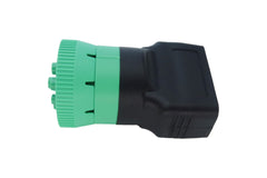 MITOB adapter with an OBD2 device connected showing instant compatibility