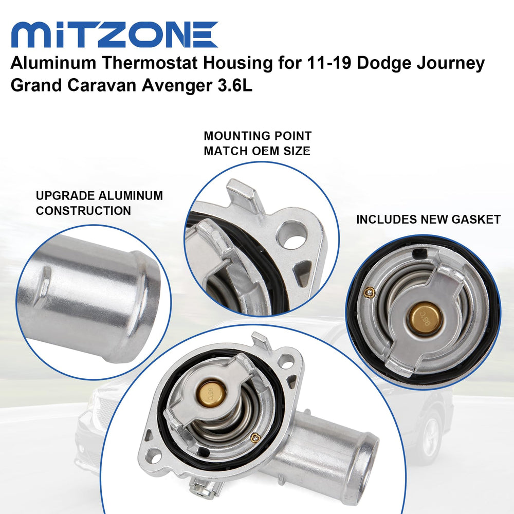 MITZONE gasket and screw included in kit for complete direct replacement