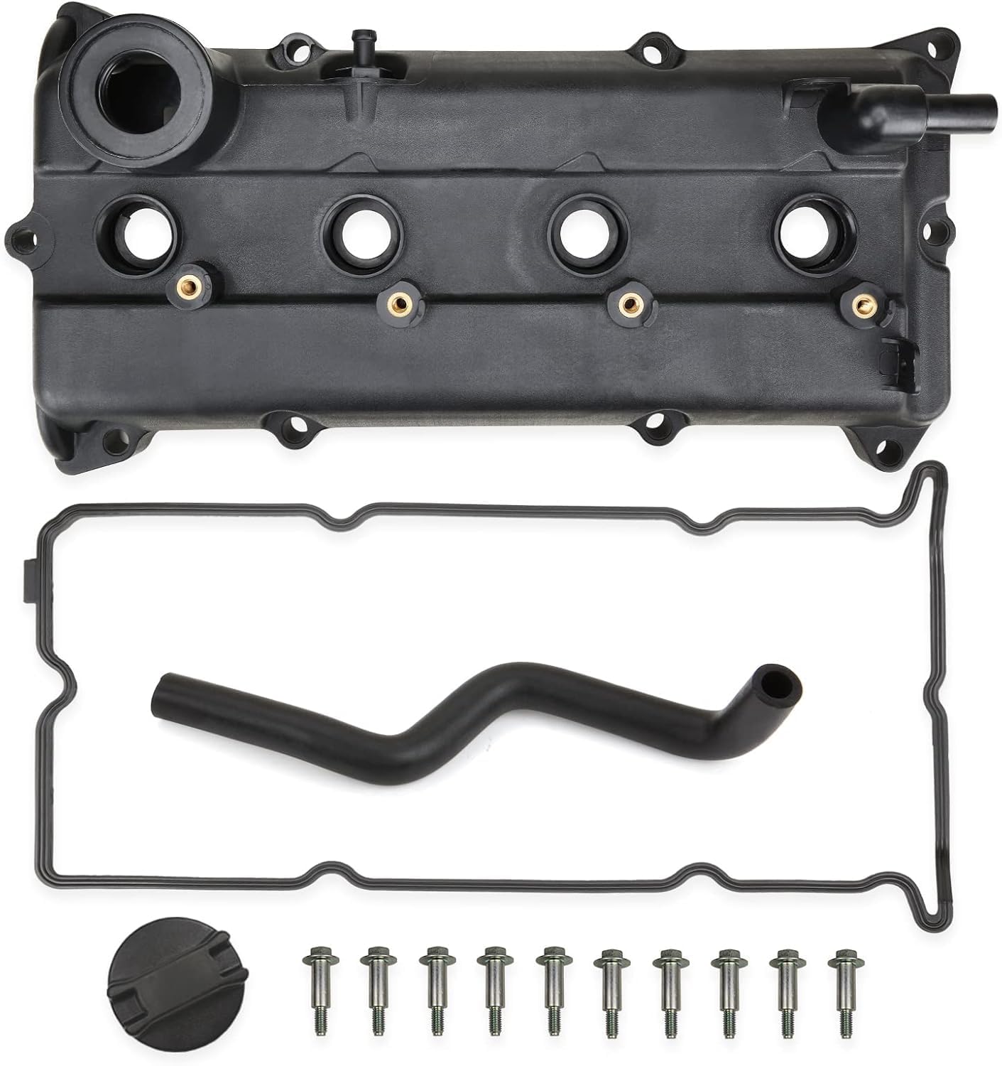 MITZONE valve cover front view showing fit and OEM-style finish for reliable sealing