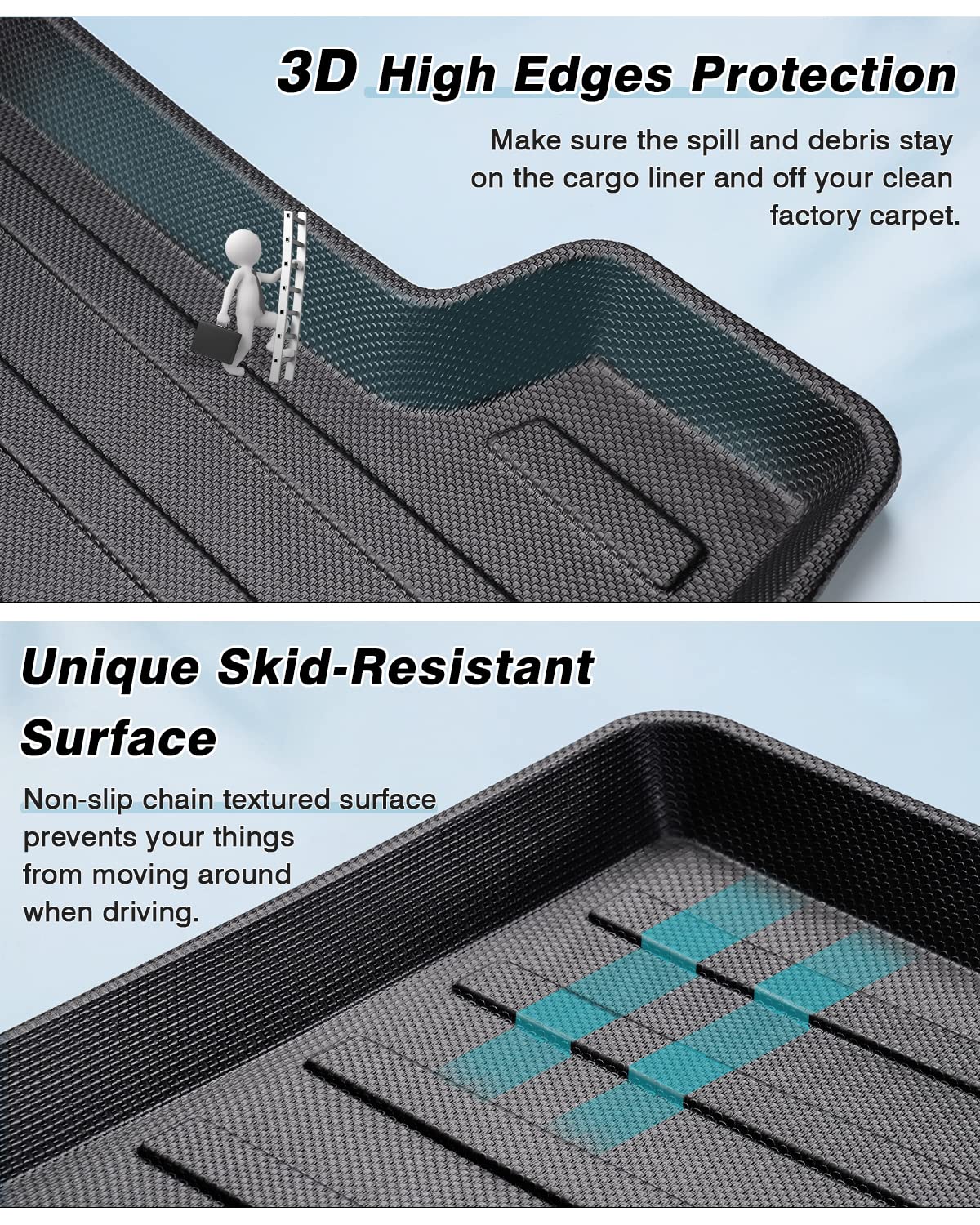 Mixsuper installed in Tesla Model 3 trunk showing precise custom fit