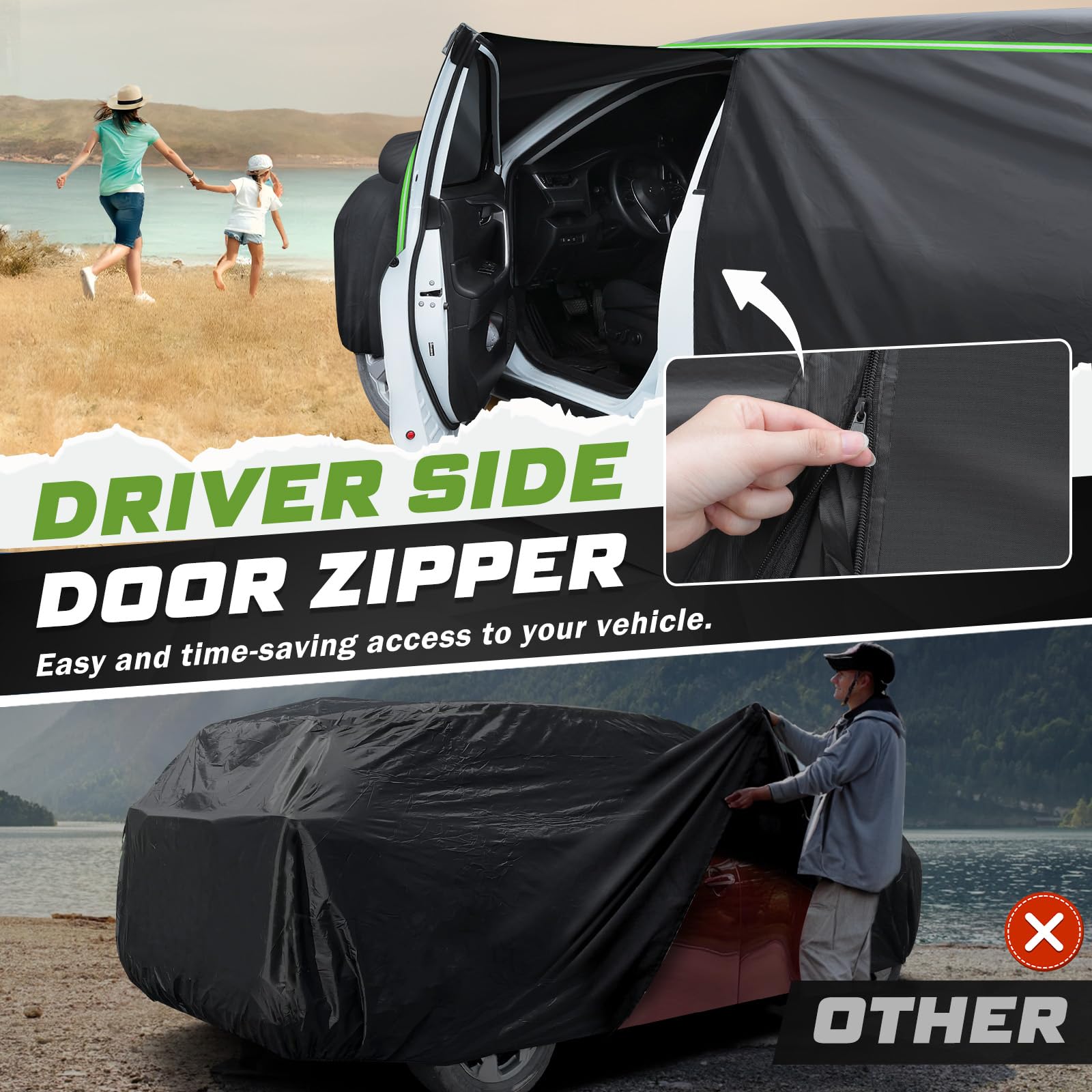 Mixsuper Liner fabric close-up showing 420D Oxford texture and durability