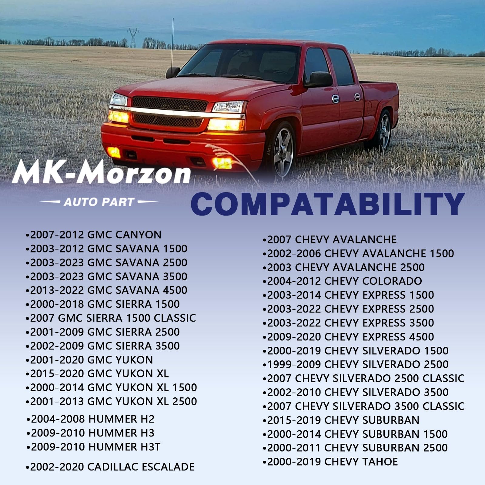 MK-Morzon kit components laid out showing cams bolts and lug nuts for easy inventory