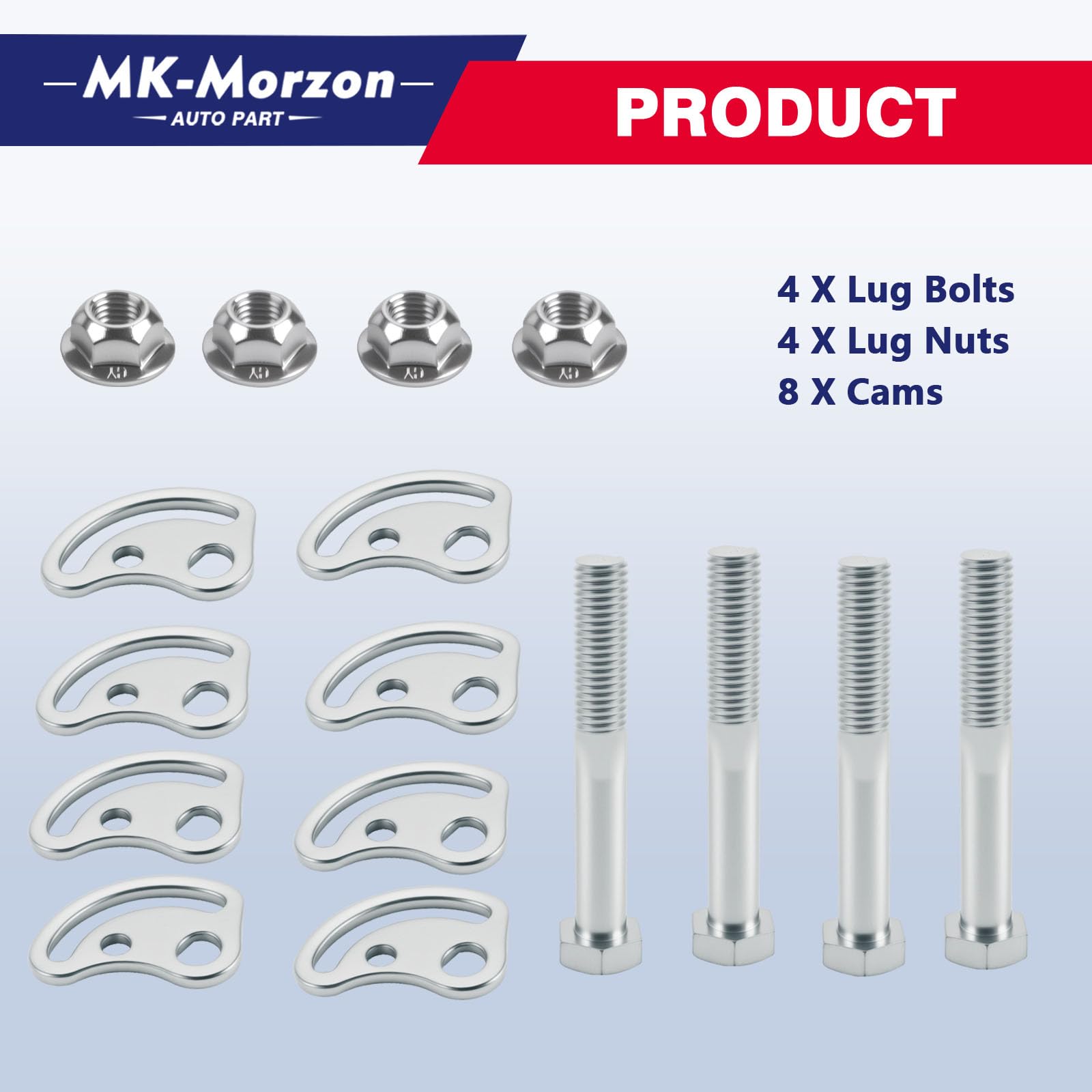 MK-Morzon kit in garage with technician installing for faster alignment work