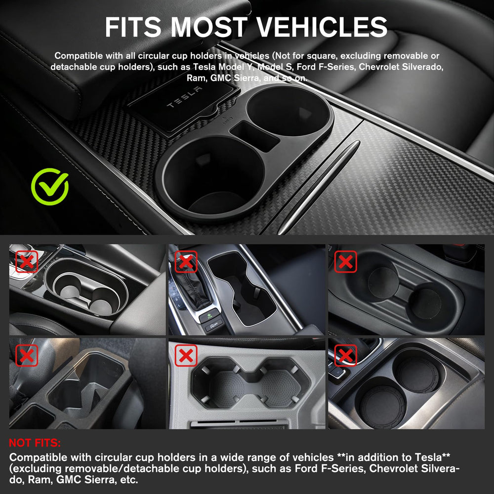 MLTXPGCN cup holder base and extender showing non-destructive installation benefit