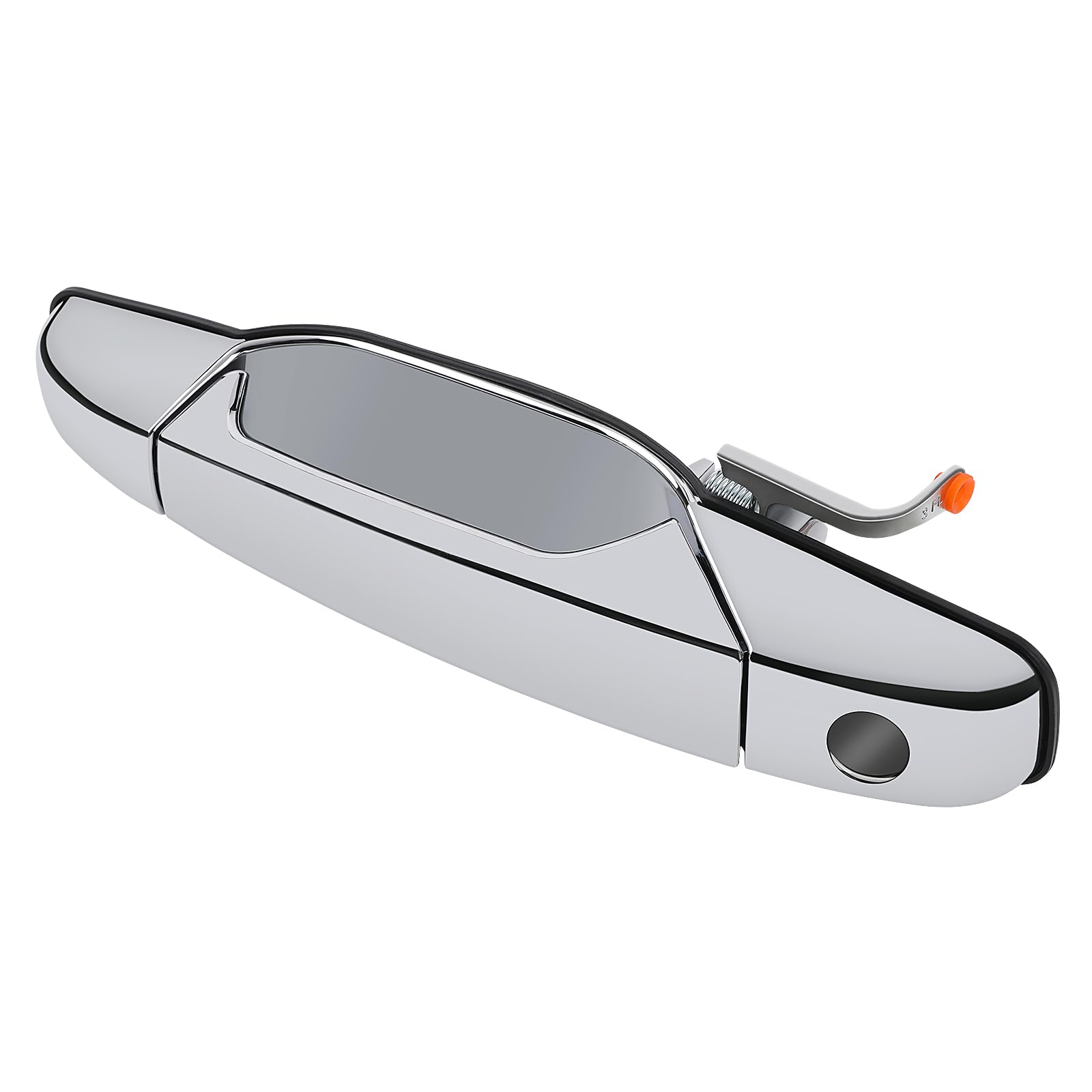 MNJWS packaged front driver chrome handle showing ready-to-install benefit