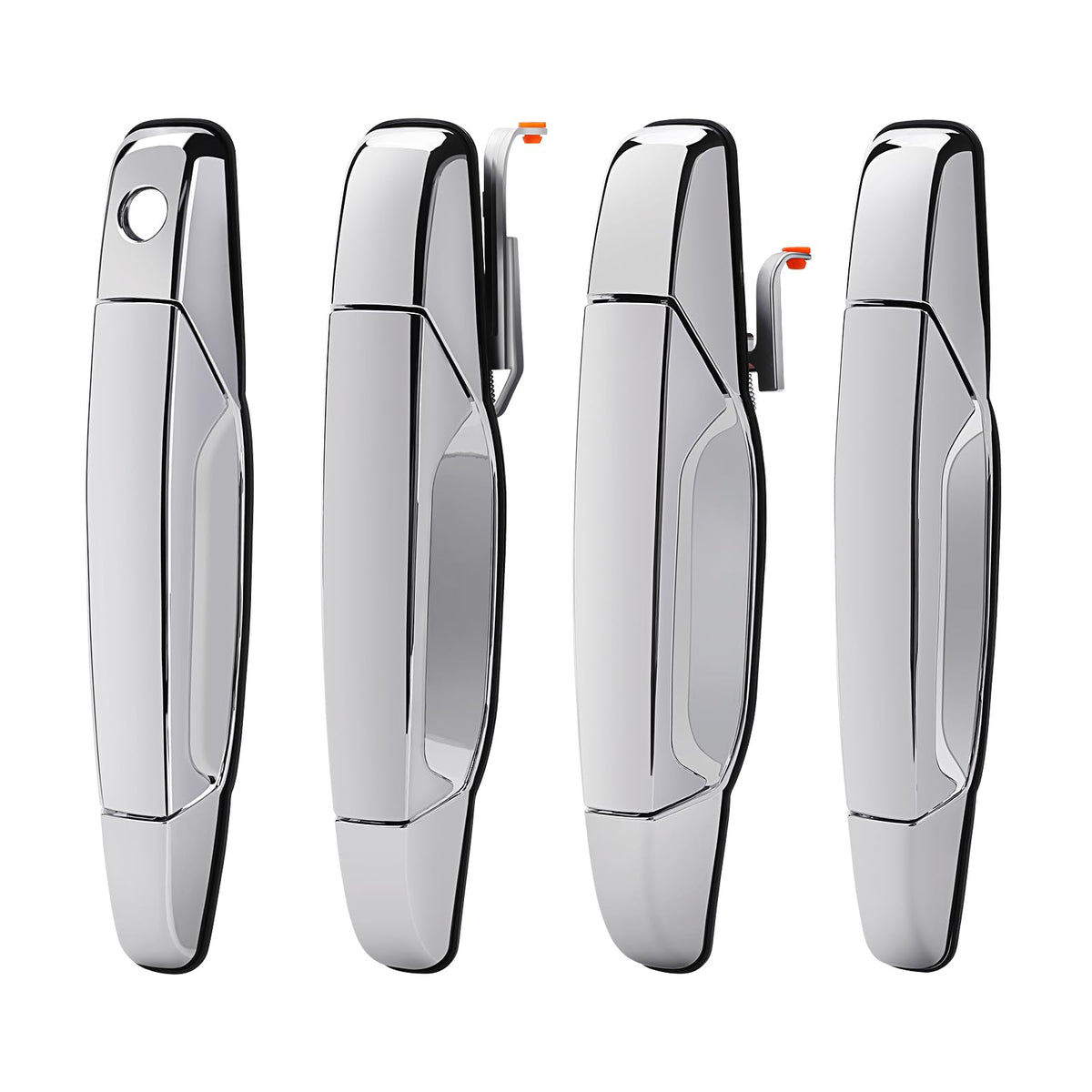 MNJWS front handle packaging showing four chrome handles and benefit of complete set