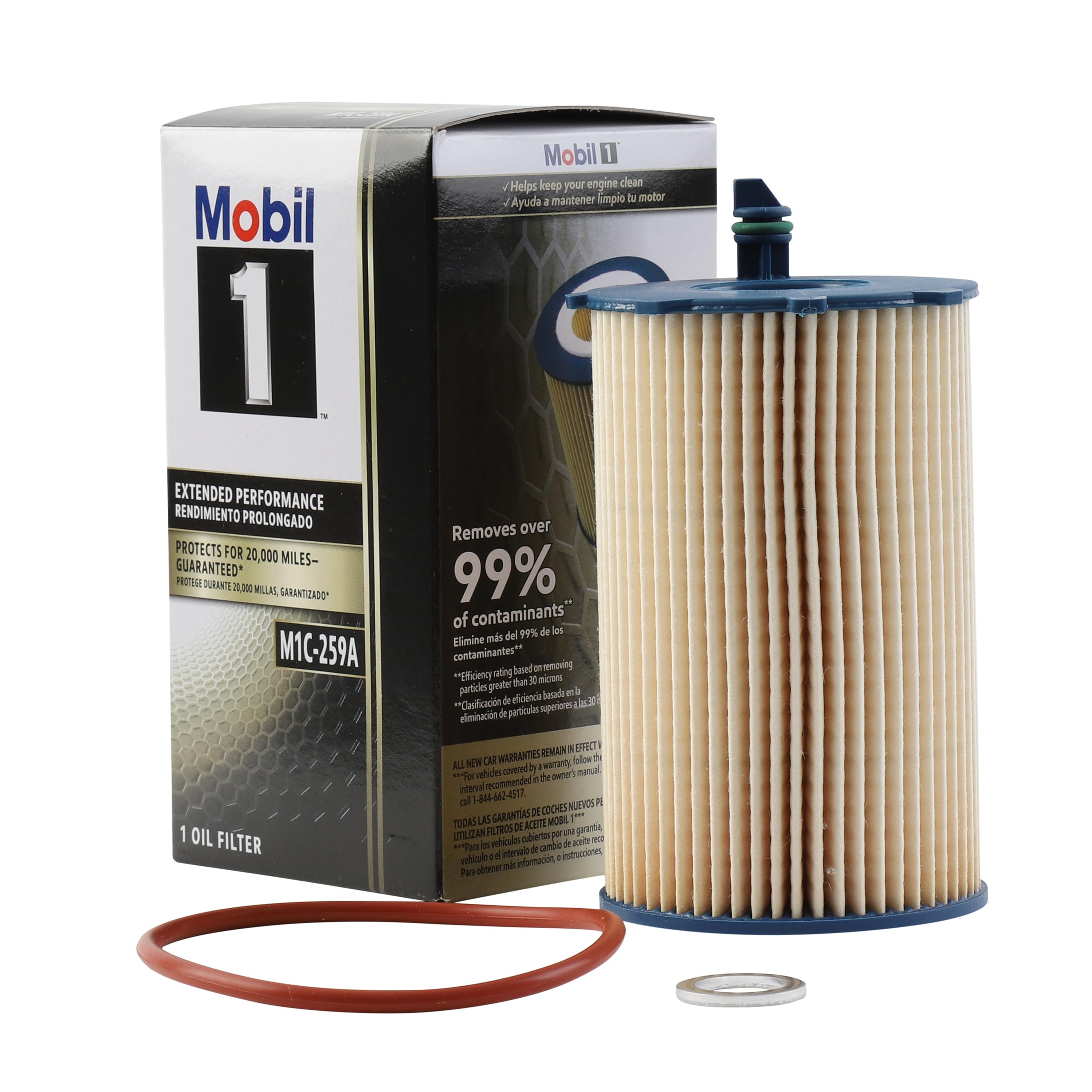 Mobil 1 M1C-259A front packaging showing product and branding for confident purchase