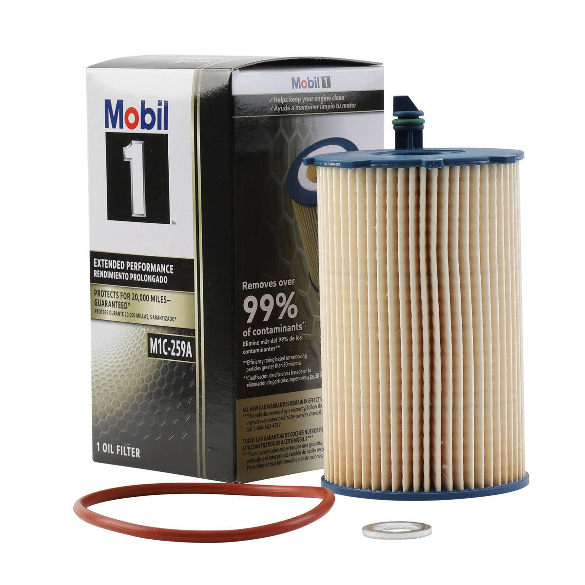 Mobil 1 M1C-259A front packaging showing product and branding for confident purchase