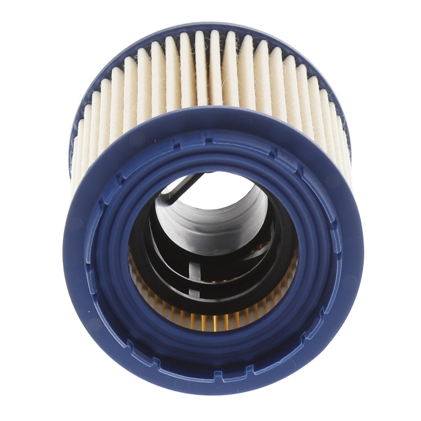 Mobil filter beside ruler showing 3-9/16 inch height for accurate fit