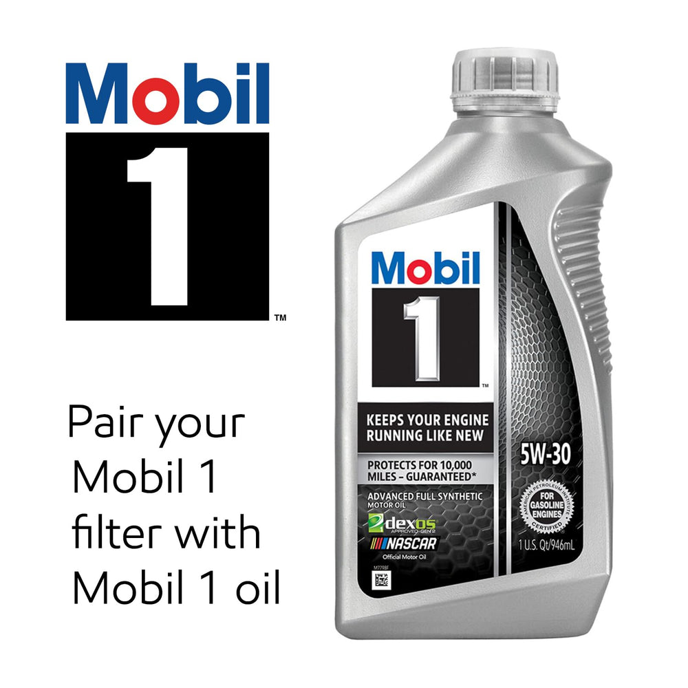 Mobil 1 open box revealing contents and ready‑to‑use convenience