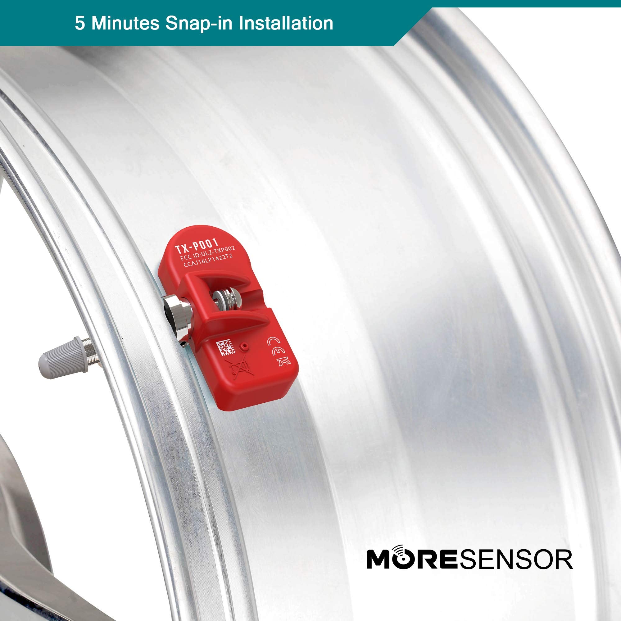 MOBILETRON MORESENSOR label with part numbers aiding correct vehicle fitment selection