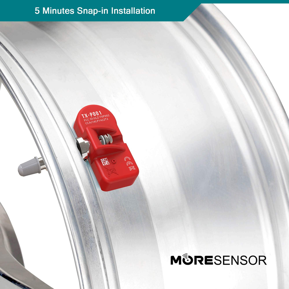 MOBILETRON MORESENSOR label with part numbers aiding correct vehicle fitment selection