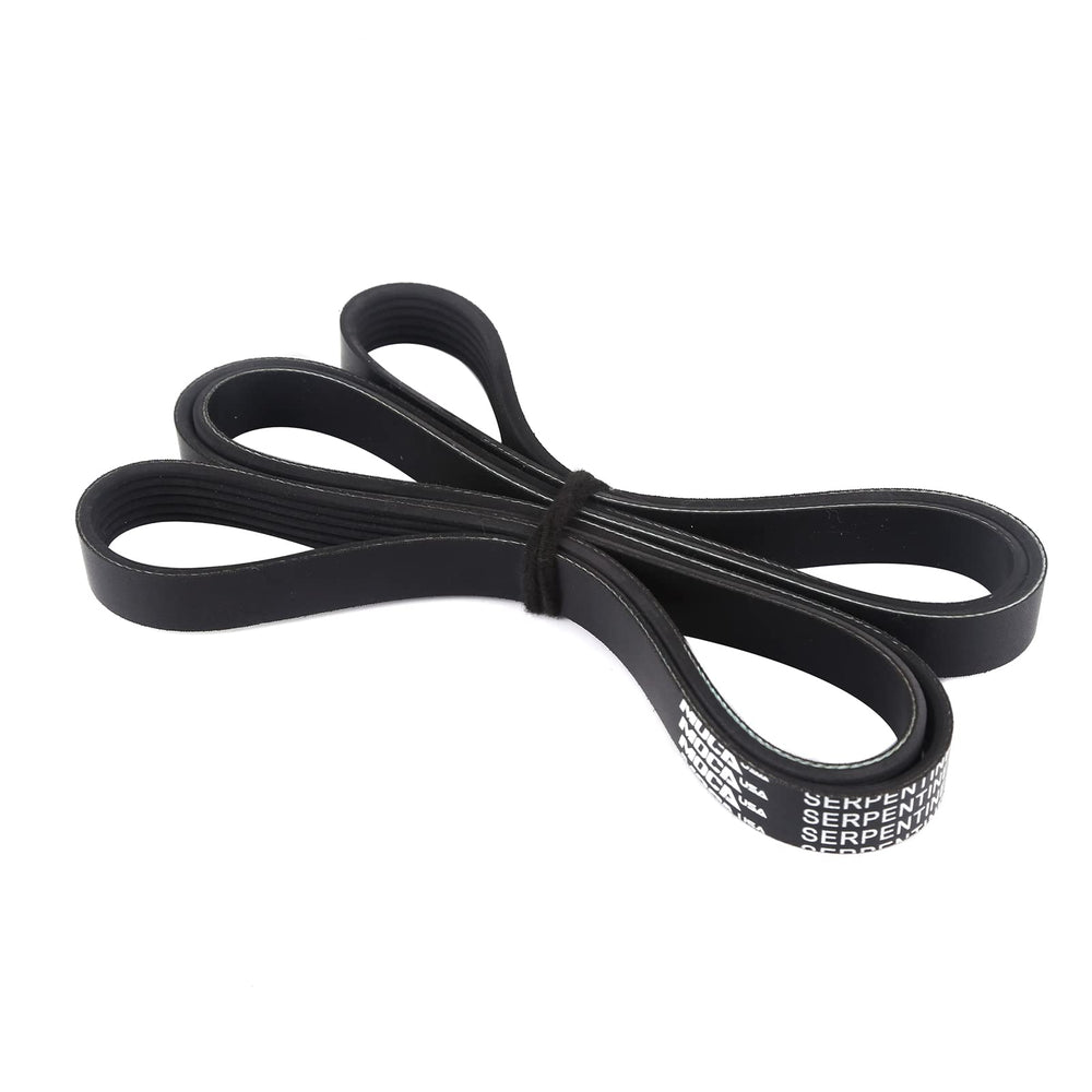 MOCA AUTOPARTS belt seated on pulley demonstrating reliable engagement