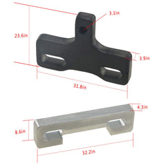 MOEBULB next to ruler showing scale for correct sizing benefit