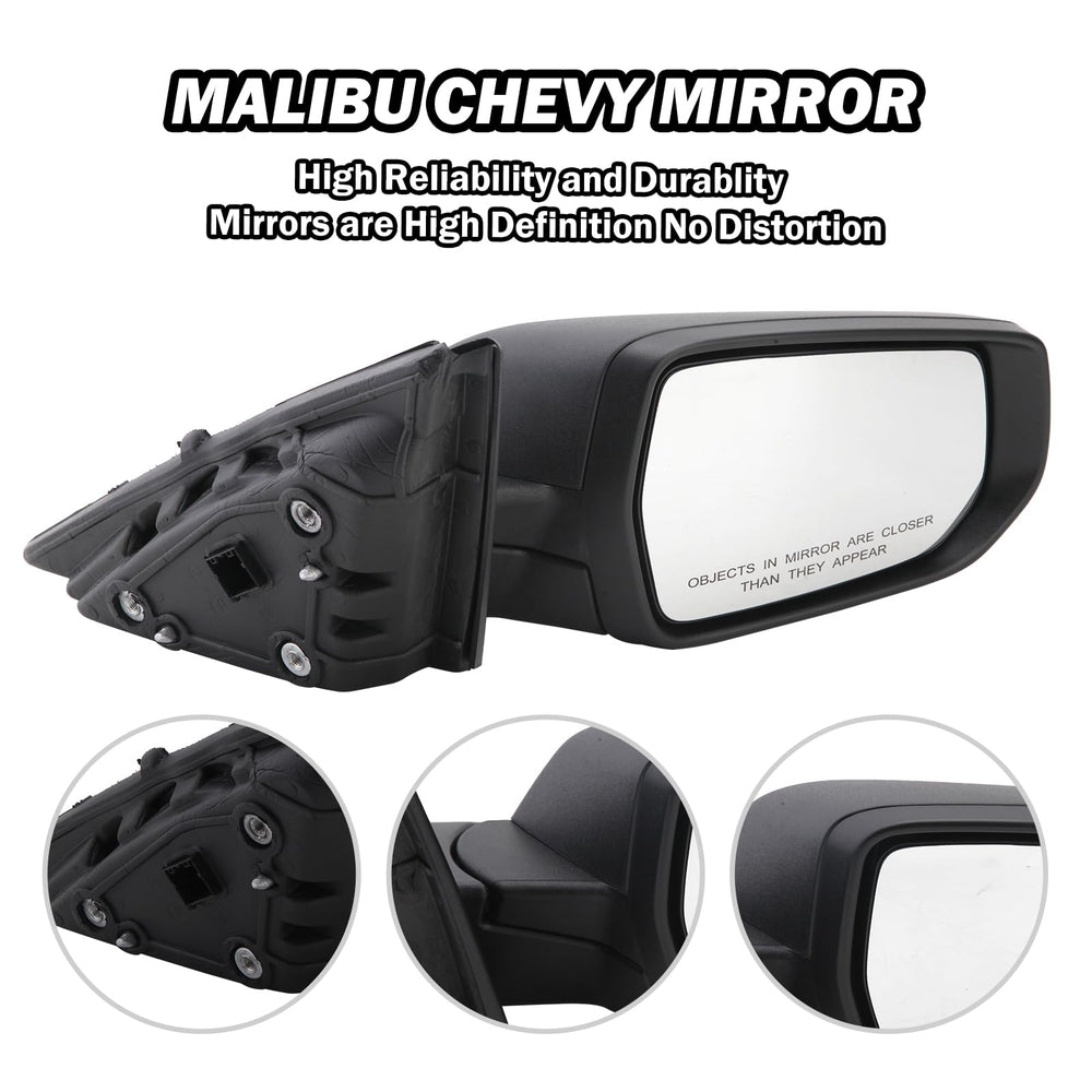 MOFOAP mirror glass and housing close-up showing durable surface and clear reflection benefit