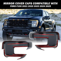 MOFOAP driver-side cap installed on F-150 showing seamless OEM-style appearance