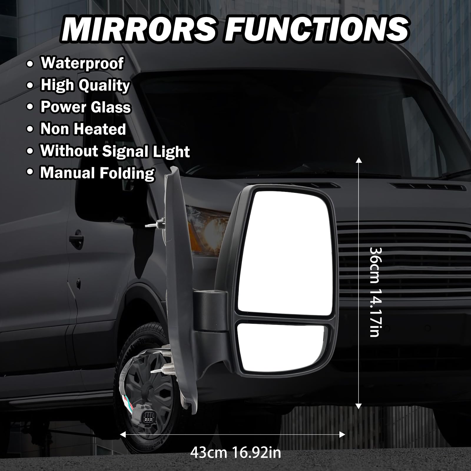 MOFOAP power glass closeup illustrating easy electronic adjustment benefit