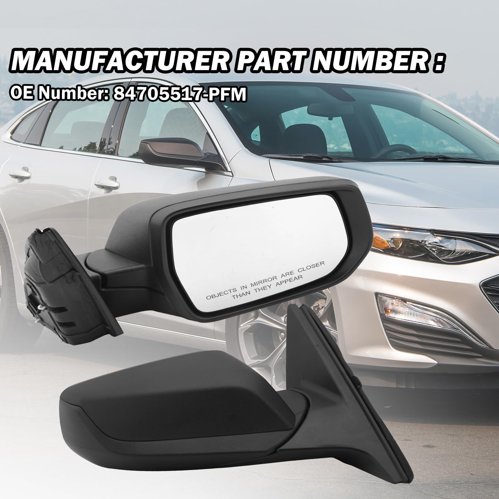 MOFOAP mirror next to hand for size comparison showing compact, accurate dimensions benefit