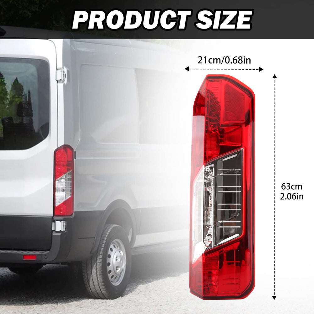 MOFOAP tail light boxed with part number label for straightforward compatibility check