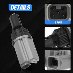 MOJIOO 5-pin connector closeup ensuring correct electrical match