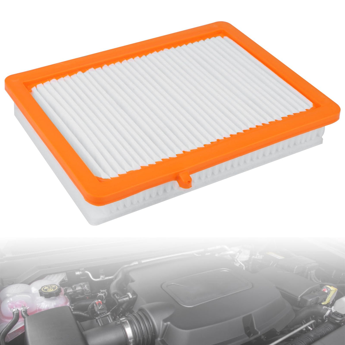 MOJIOO front packaging showing filter and fit for Equinox Terrain benefits quick identification