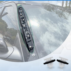 MOJIOO installed driver-side outer trim on Explorer illustrating improved seal and reduced wind noise