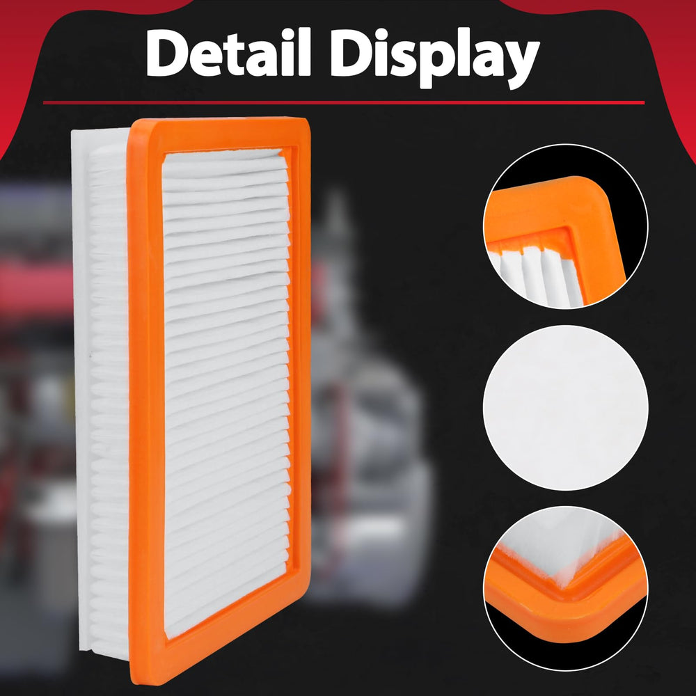 MOJIOO filter in garage setting with tools showing approachable at-home maintenance