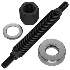 Moker size comparison with wrench and balancer showing compact kit convenience