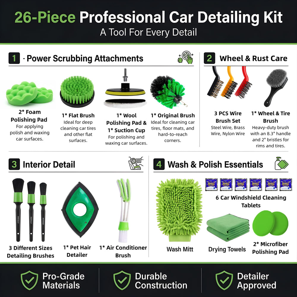 MONHL foam and wool polishing pads showing smooth finish for paint shine