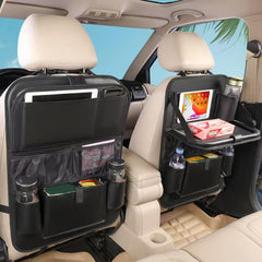 MONKONAR front view showing complete organizer and luxurious PU leather protect