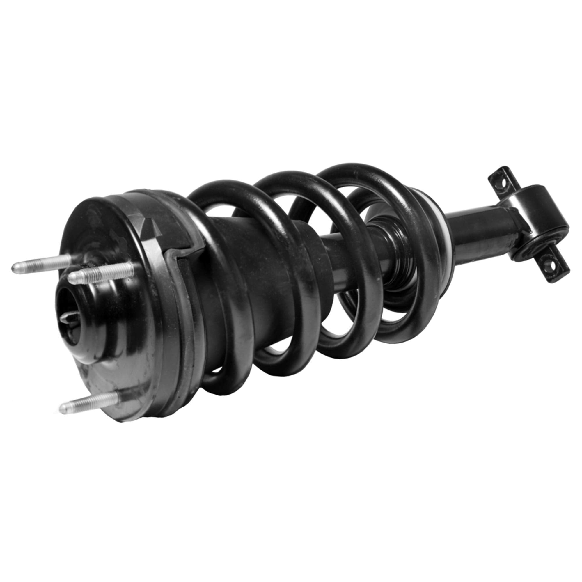 Monroe 139105 front assembly showing complete strut and spring for quick replacement