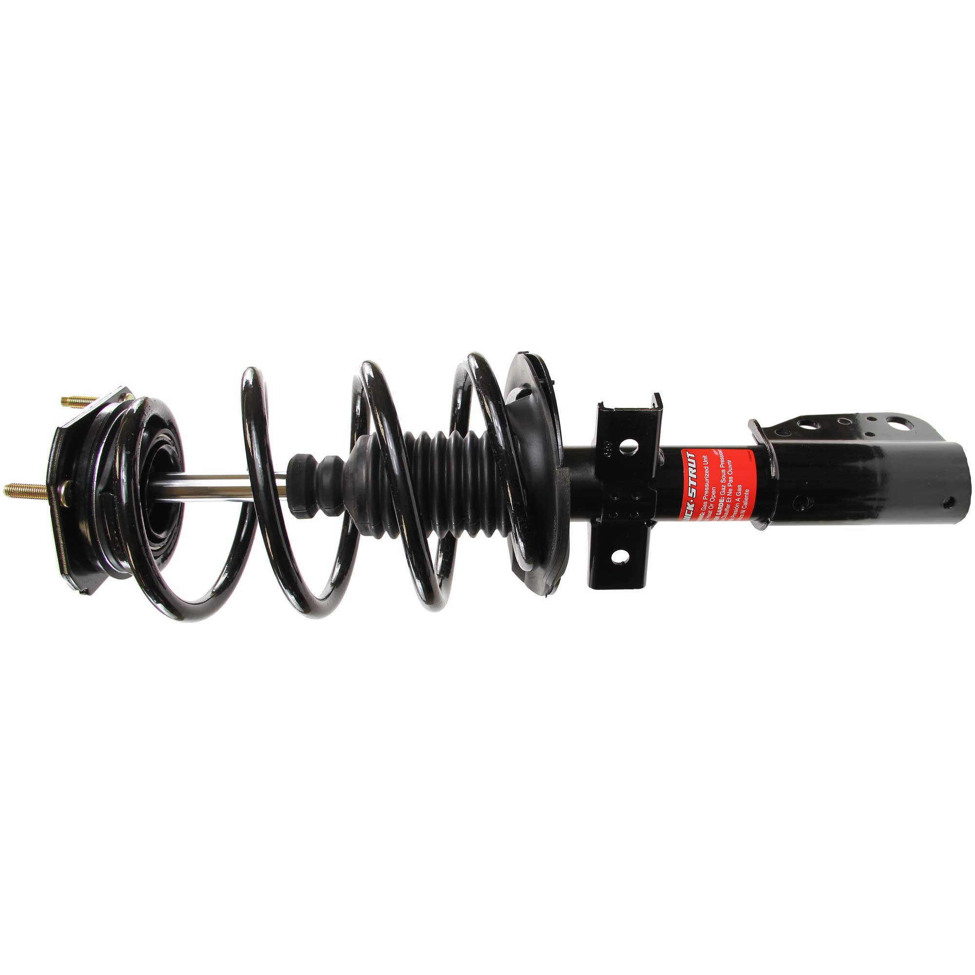 Monroe 172949 front assembly showing complete unit and quick-install benefit