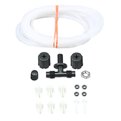 Monroe AK18 kit front view showing hose and hardware, ensures correct Monroe compatibility