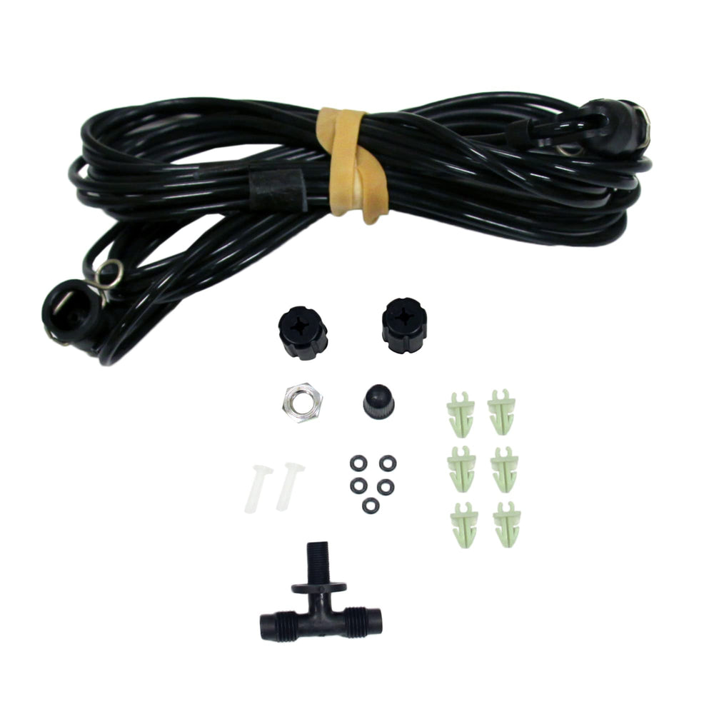 Monroe AK29 front packaging showing hose and fittings for easier installation