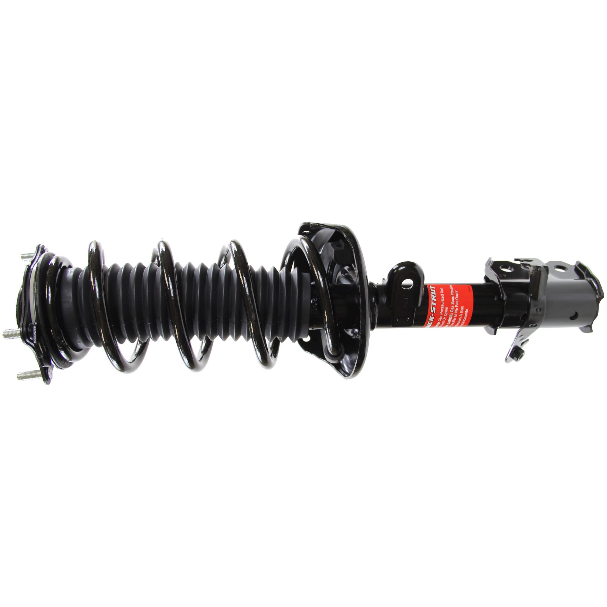 Monroe Quick-Strut front assembly showing complete ready-to-install unit benefit quick replacement