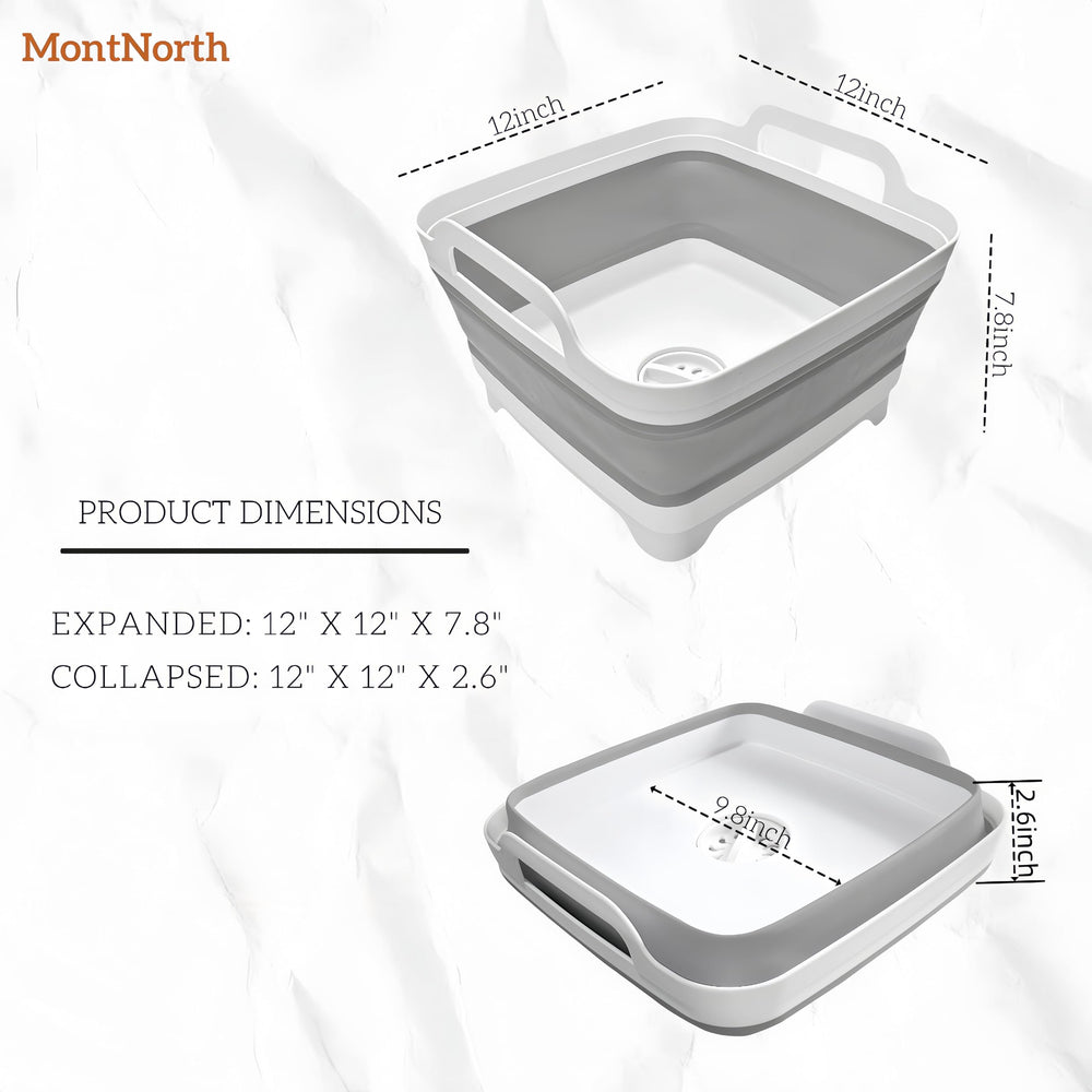 MontNorth close-up of twist drain plug providing easy no-lift water release