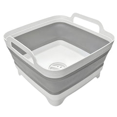 MontNorth front view of 9L collapsible basin showing compact design and utility