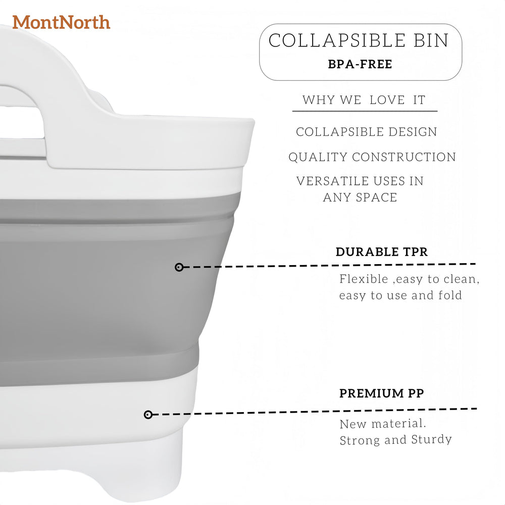 MontNorth reinforced dual handles detail for secure carry and hanging convenience