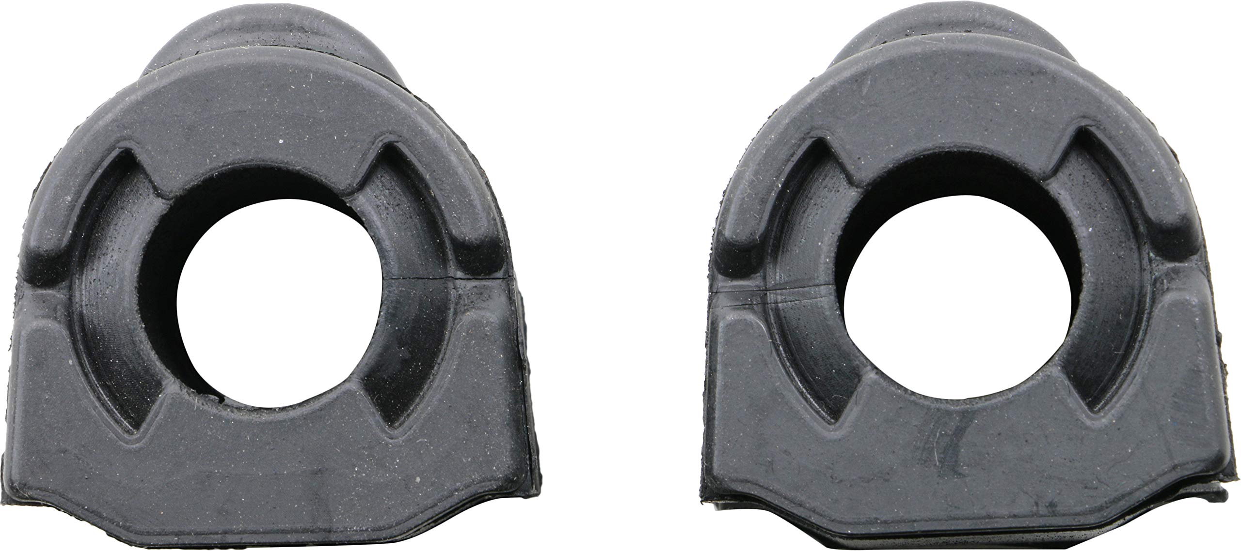 MOOG close-up of rubber bushing texture highlighting durable material and longevity