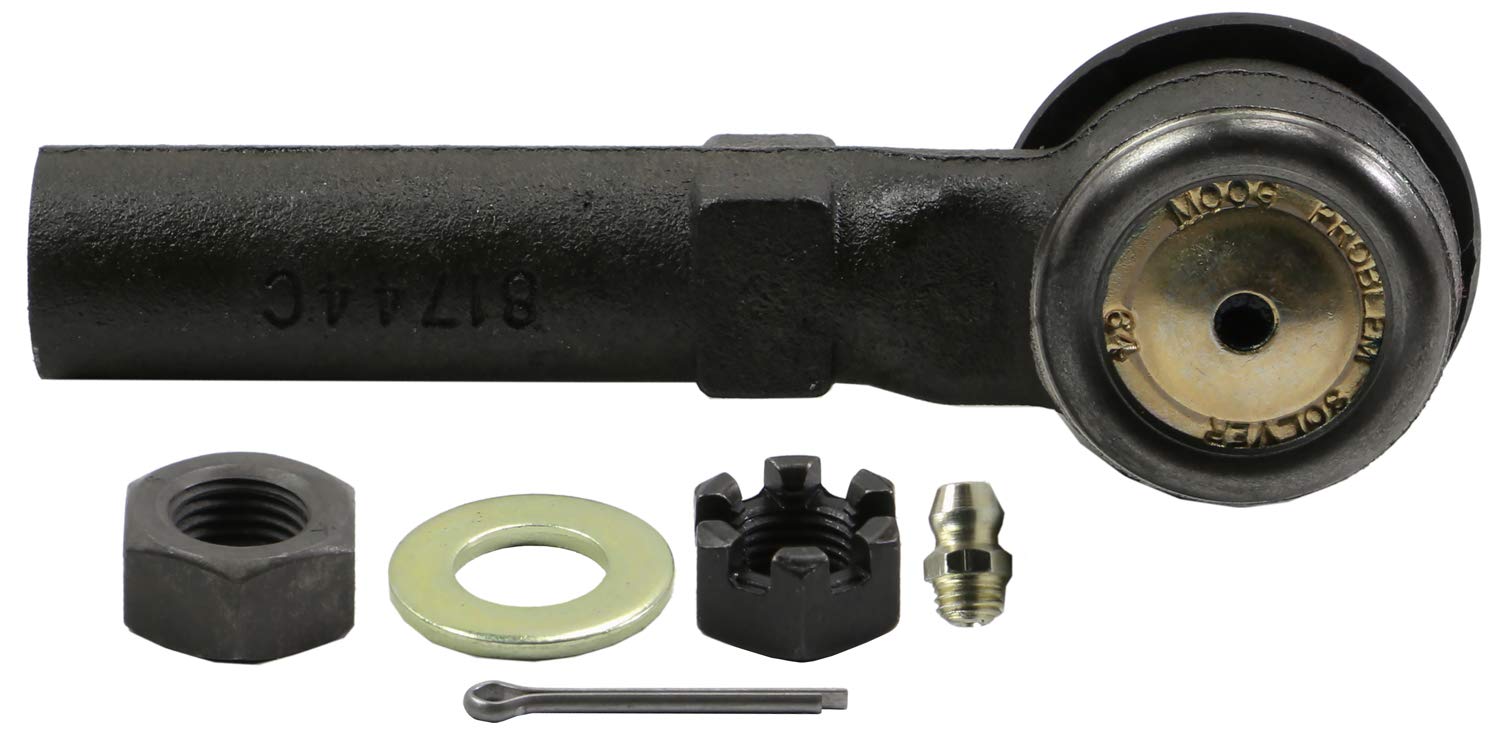 MOOG ES3459 close-up of ball stud for precise steering control